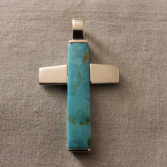 Pendant Turquoise Sterling Silver - Picture 3 of 16